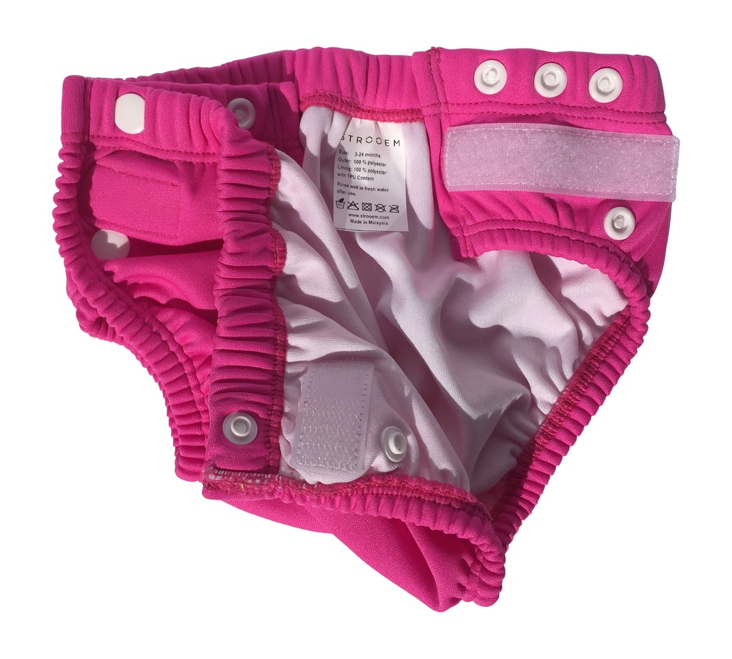 Nappy Racer Smiley Pink