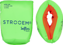 New sustainable
Softies Foam Swim Armbands. Lime/Orange,  0-2 years,0-15 kg