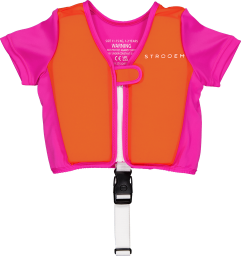 [200360] Swim Vest Orange/Pink 1-2 years 11-15 kg